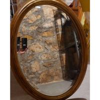 Specchio ovale stile classico