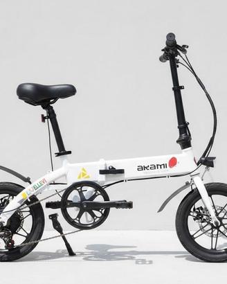 Bicicletta elettrica pieghievole