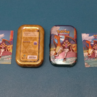 Da Mini tin POKEMON Charizard e Dandel + Pikachu