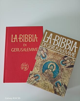 Bibbia di Gerusalemme vintage 1985