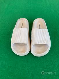 Ciabatte morbide Cloud Slides AllSeason bianche 38