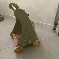 Carrello primi passi in legno