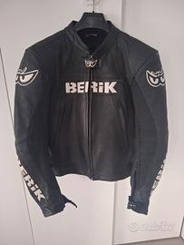 Giubbotto da moto in pelle Berik L 