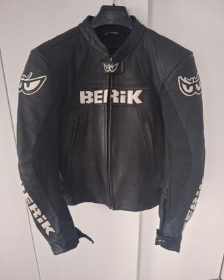 Giubbotto da moto in pelle Berik L 