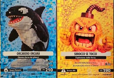 Carte polygon serie gamma super rare e limitate