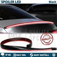 SPOILER LED Posteriore BMW Serie 6 7 Adesivo NERO