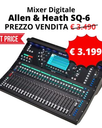 Mixer Digitale Professionale SQ-6 Allen & Heath