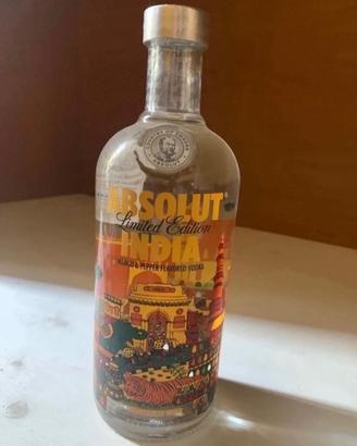 Absolut vodka limited edition India v1 0,75l