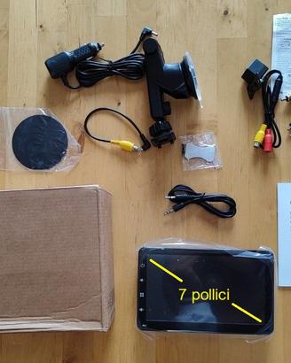 Schermo Auto 7” Wireless CarPlay e Android - Nuovo