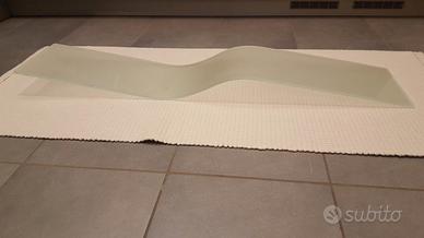 Mensola in vetro opacizzato