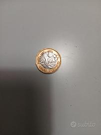 moneta one pound regina elisabetta 2016