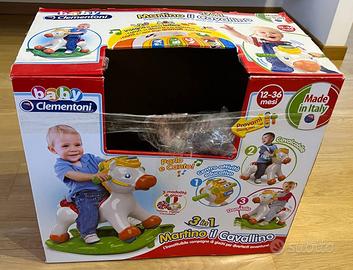 Dondolo baby cavallo clementoni