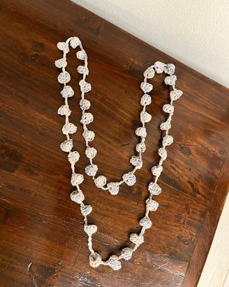 collana uncinetto campanula 