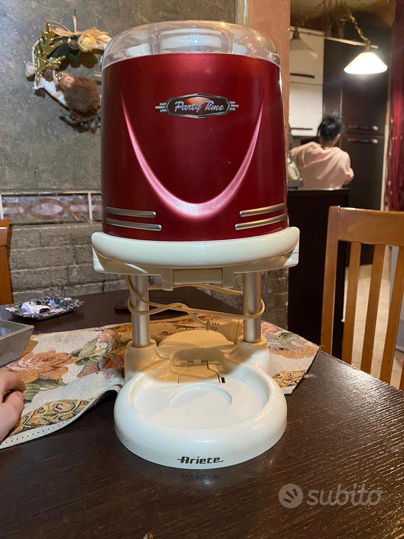 Macchina per fare il gelato in casa, Ice Cream Maker Party Time, Ariete  643 Rosso