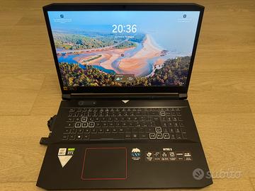 Acer nitro 5 AN 517-52  NVIDIA RTX 3060 I7 10750H