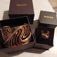 Parure bracciale e anello donna 