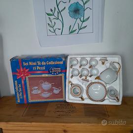 set mini thè da collezione vintage Gattopardo