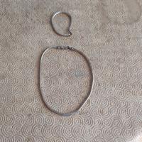 COLLANA + BRACCIALE IN ARGENTO