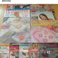 Riviste nuove di p. croce, maglia,uncinetto, filet