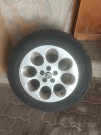 4 cerchi in lega Alfa 156