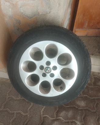 4 cerchi in lega Alfa 156