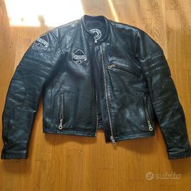 giubbotto moto pelle ace of spades limited