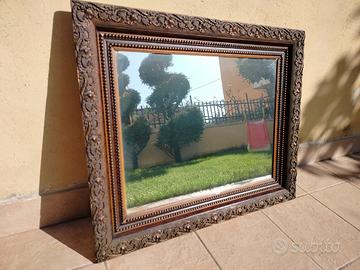 CORNICE ANTICA SPECCHIO