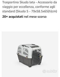 trasportino per cani medio grandi