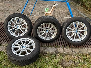 CERCHI IN LEGA 16 BMW SERIE 1/3 GOMME 205/60/16