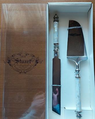 Paletta e coltello in argento Stuart 1670