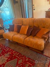 Salotto completo: Divano 3 posti + 2 poltrone