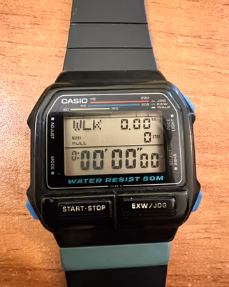 Orologio casio vintage exw-50