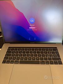 Macbook Pro 15.4” 2016 con Touch Bar