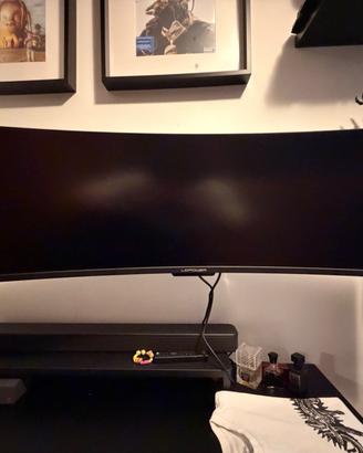 monitor lc power 49 pollici curvo