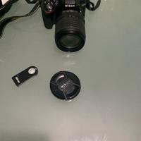 Nikon d 3300 kit 18 105 + zaino ed accessori