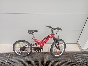 Bici MTB 20" biammortizzata