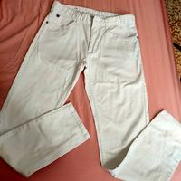 Pantaloni bianchi Zara Man taglia 40