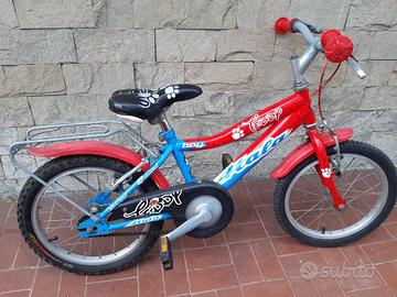 Bici bimbo 16" ATALA TEDDY BOY con gomma NUOVA