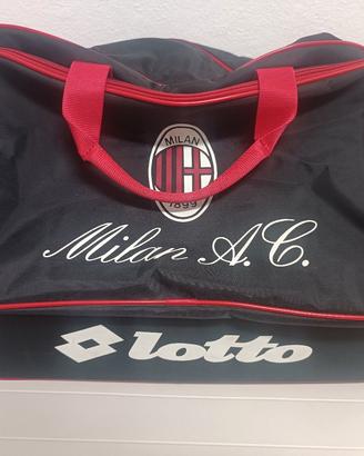 Borsone Calcio AC Milan Originale 