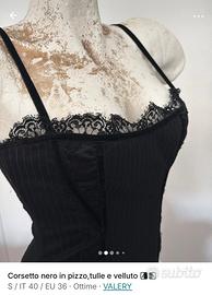 Corsetto nero 🖤🔥