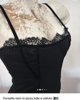 Corsetto nero 🖤🔥