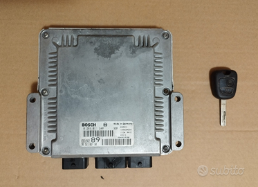 PEUGEOT 307 Centralina Motore Iniezione ECU 965218