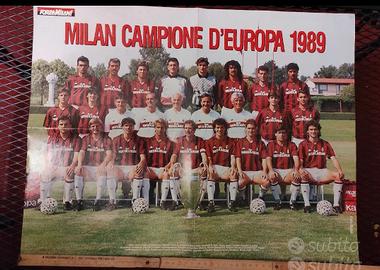 lotto poster Milan anni 80/90
