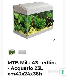 Acquario MTB Milo 43 Ledline