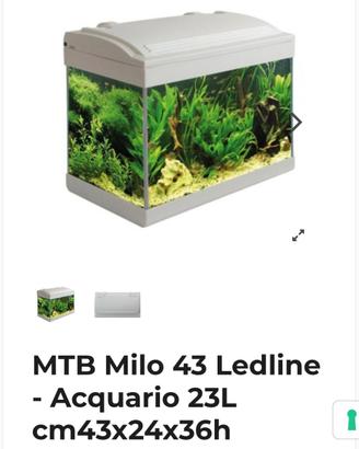Acquario MTB Milo 43 Ledline