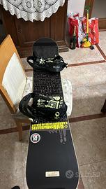 Skateboard snowboard sci poggiapiede Daking sacca