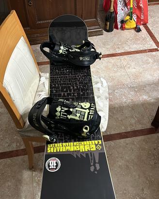 Skateboard snowboard sci poggiapiede Daking sacca