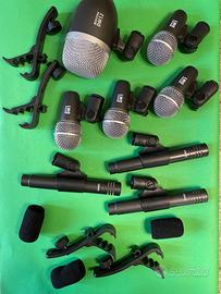 Kit microfoni per batteria EIKON DMH8XL