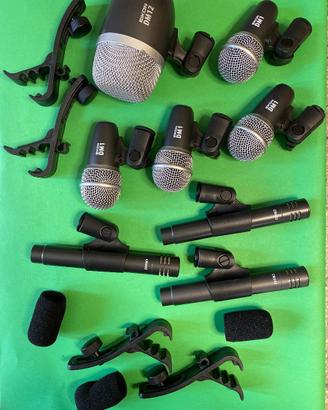 Kit microfoni per batteria EIKON DMH8XL