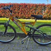 Bicicletta MTB biammortizzata 26